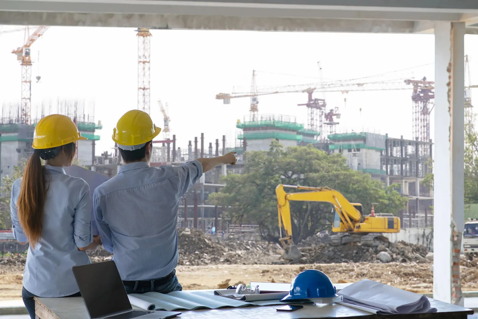 Obra pública com infraestrutura IDP
