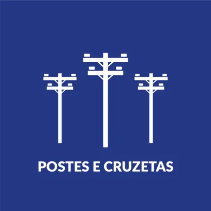 Postes e Cruzetas